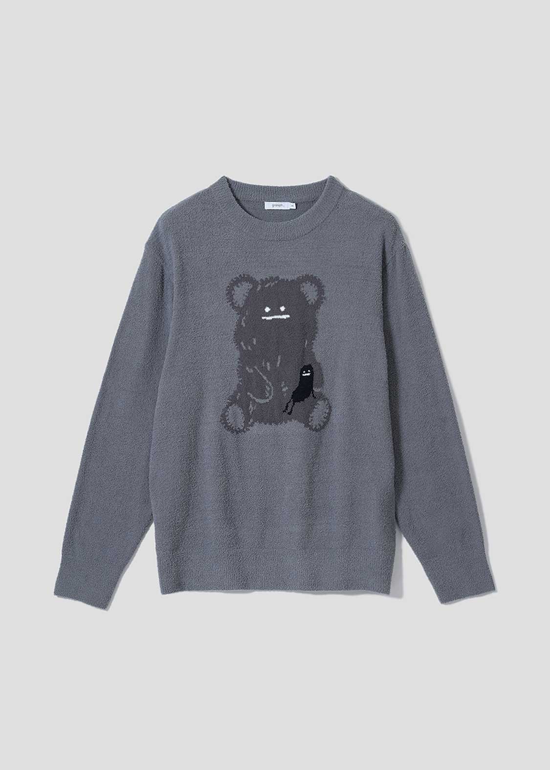 モコモコビューティフルシャドー｜ジャカードプルオーバー