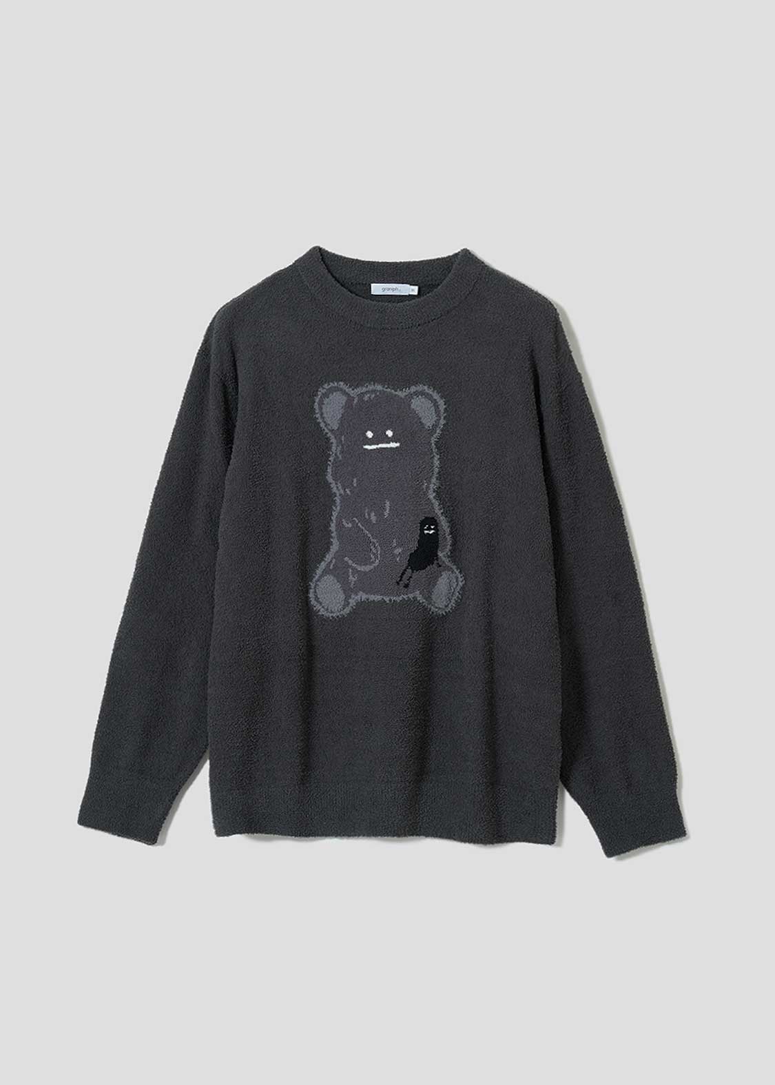 モコモコビューティフルシャドー｜ジャカードプルオーバー