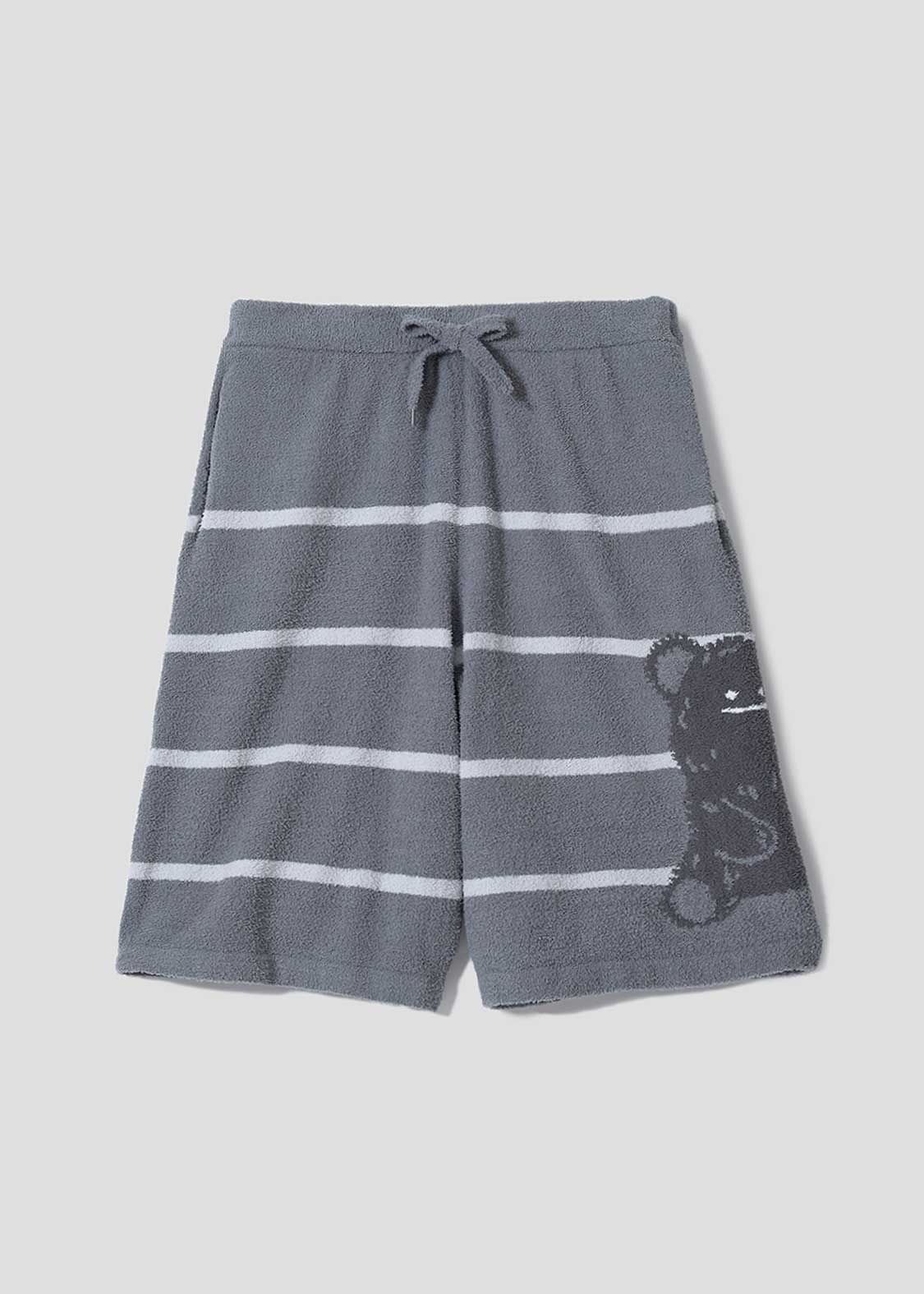 モコモコビューティフルシャドー｜ジャカードハーフパンツ