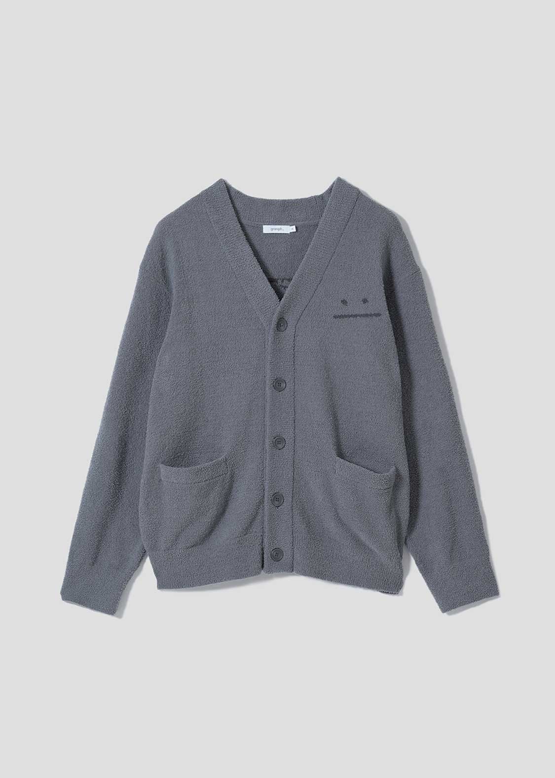 モコモコビューティフルシャドー｜ジャカードカーディガン