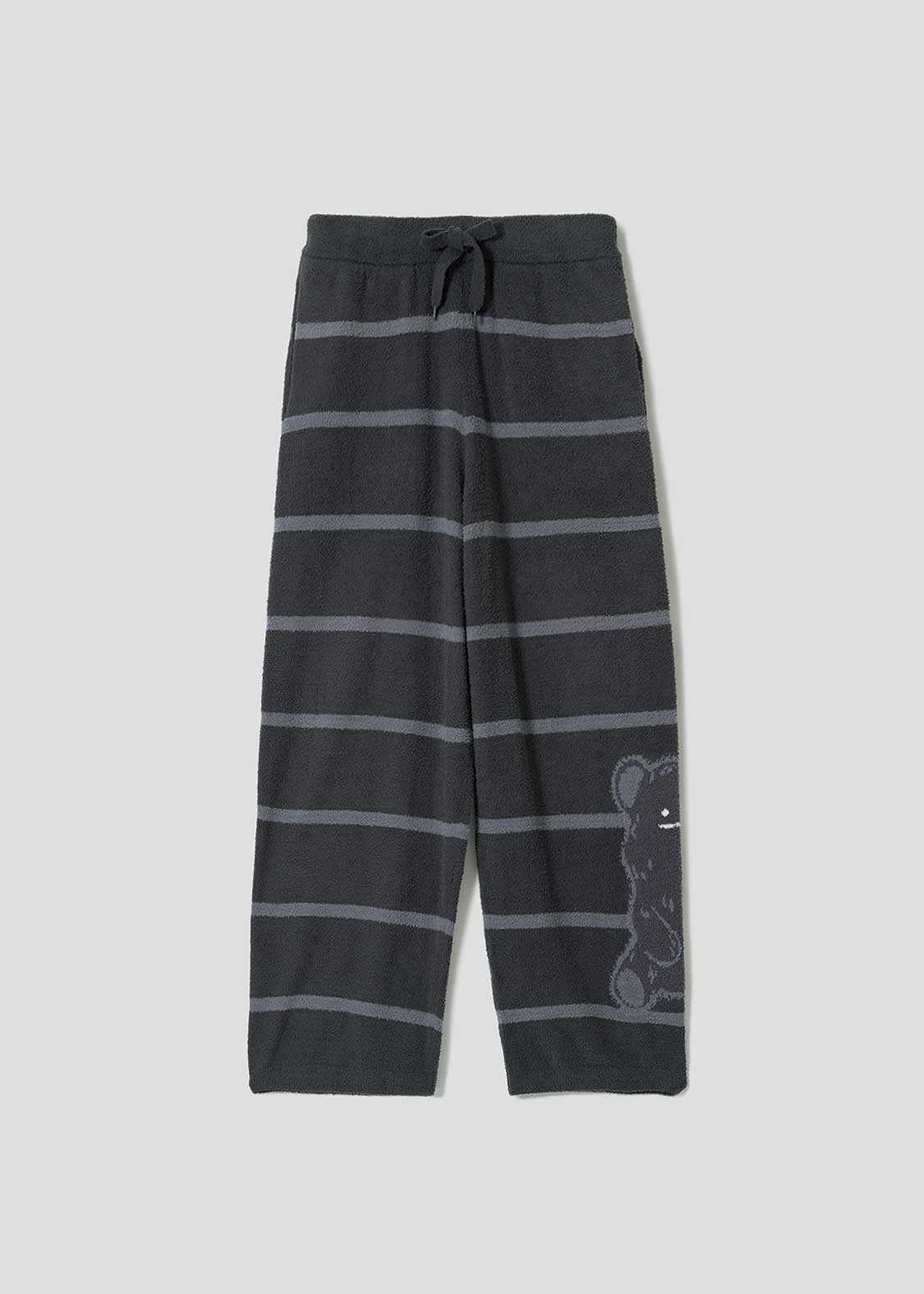 モコモコビューティフルシャドー｜ジャカードロングパンツ