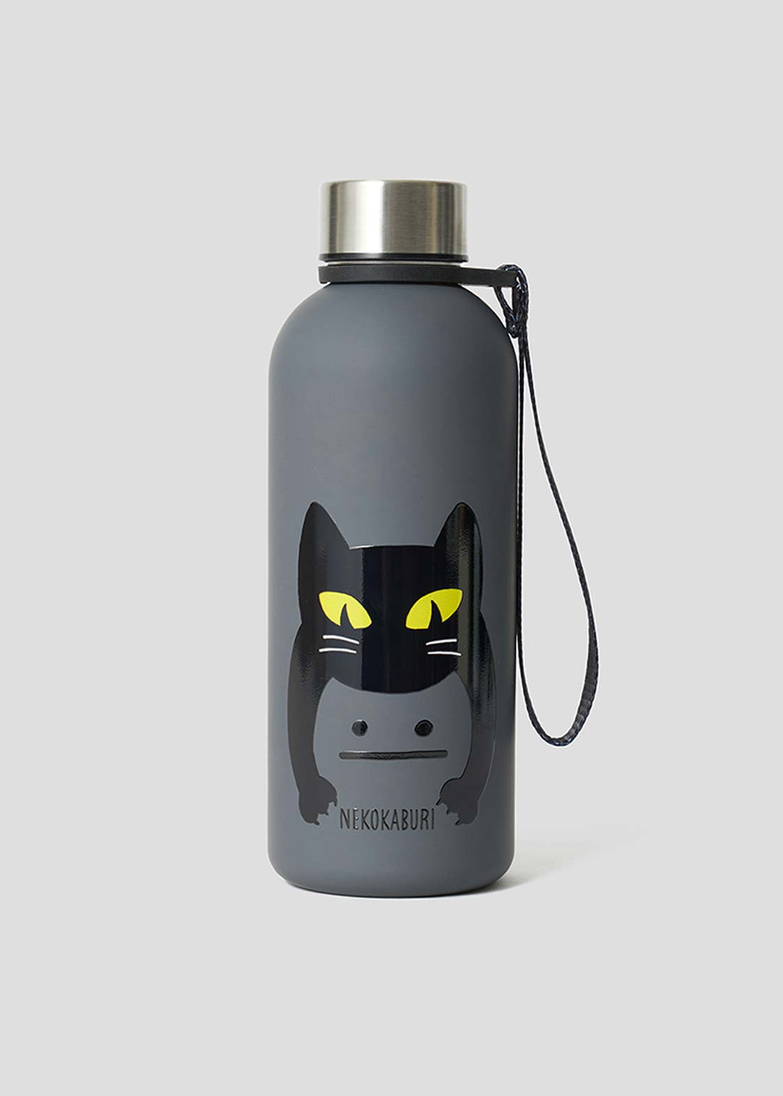 ネコカブリビューティフルシャドー｜ウォーターボトル600ml
