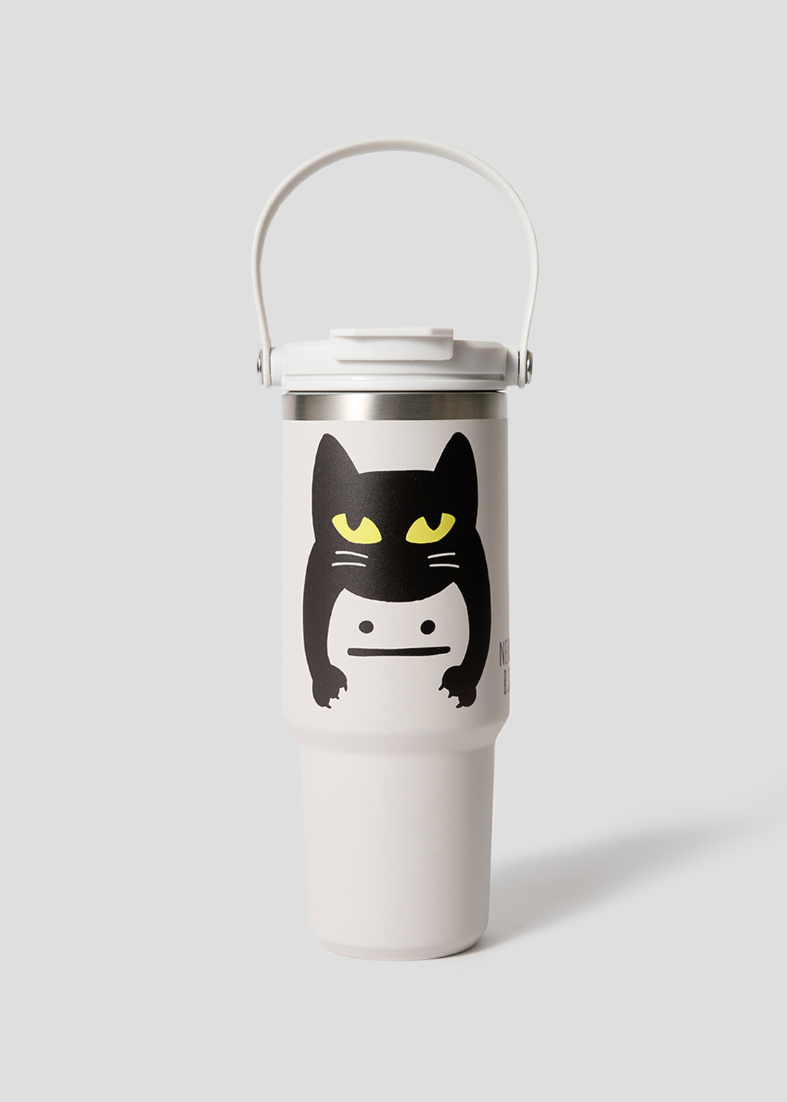 ネコカブリビューティフルシャドー｜ラージステンレスタンブラー900ml