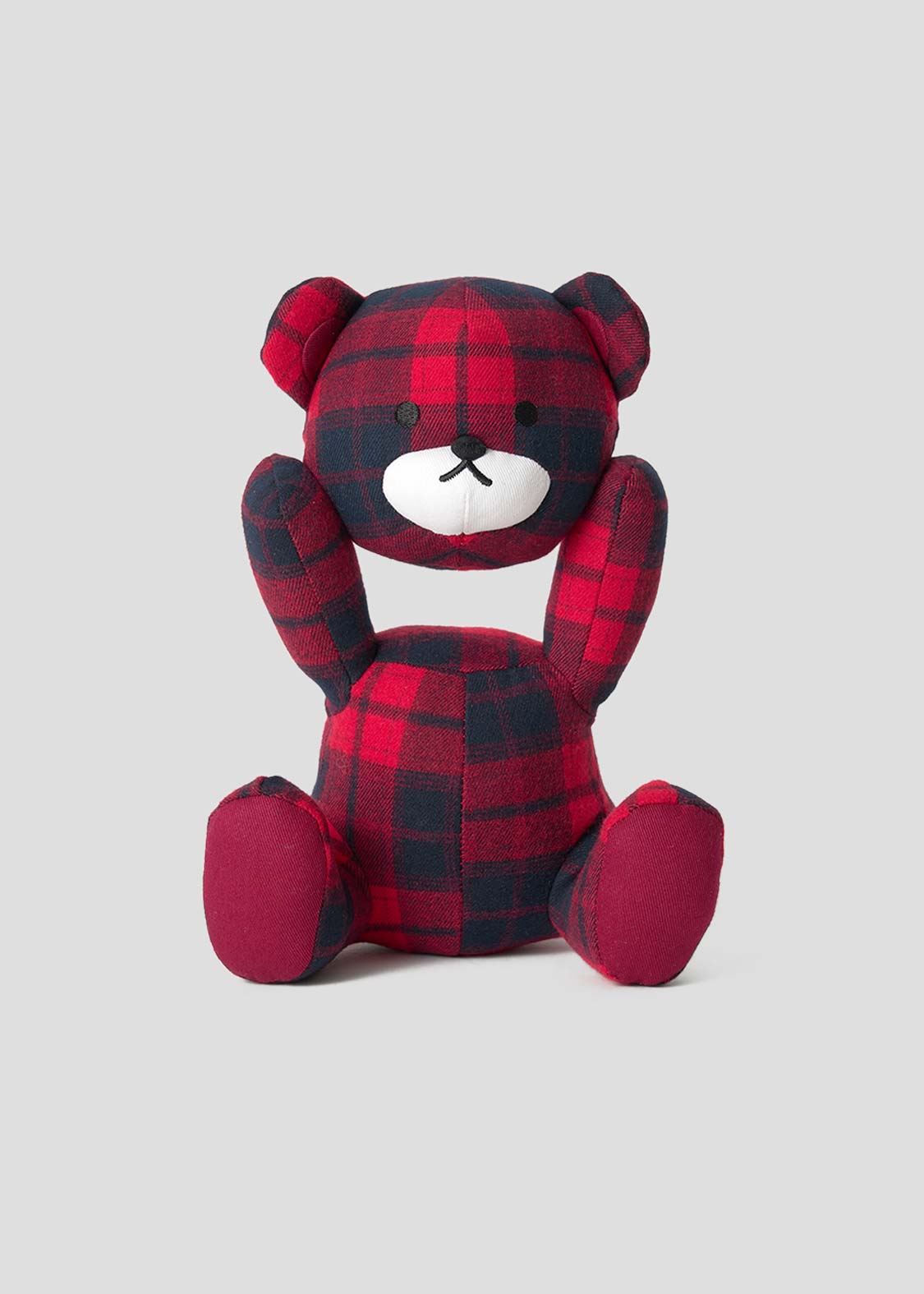 コントロールベア｜チェックぬいぐるみ