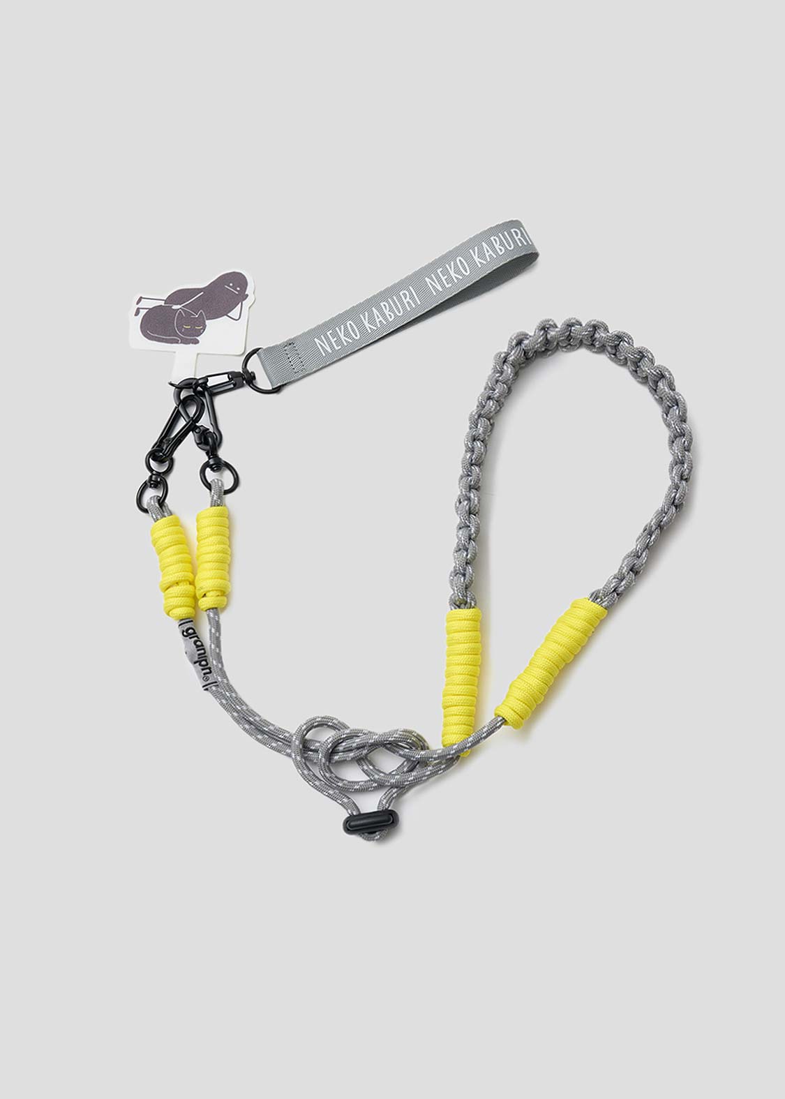 ネコカブリビューティフルシャドー｜モバイルストラップ